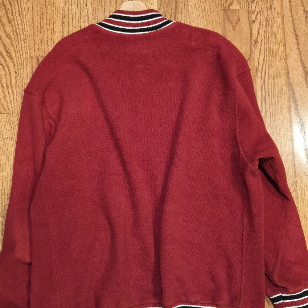 Rhude Red Varsity Jacket - image 3